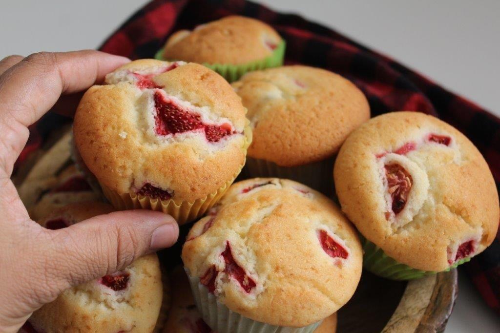 Strawberry Muffins