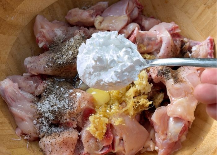 add in cornstarch