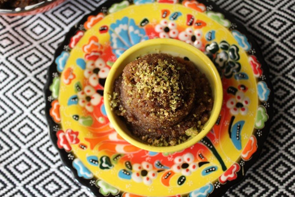 Turkish Semolina Halwa