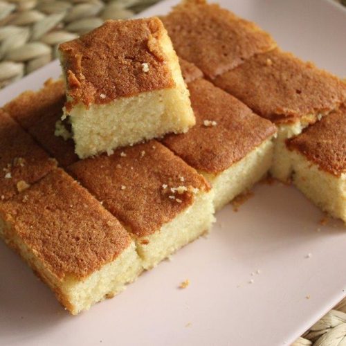 Recipe for a Simple Sponge Cake - Little Sugar Snaps