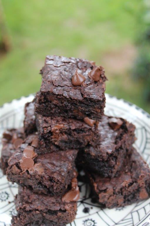 Whole Wheat Ragi Brownies