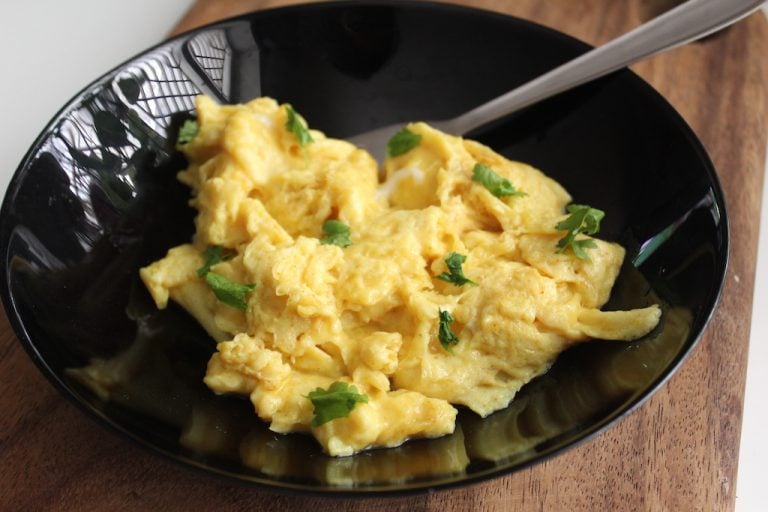 Magic 15Seconds Creamy Scrambled Eggs Recipe