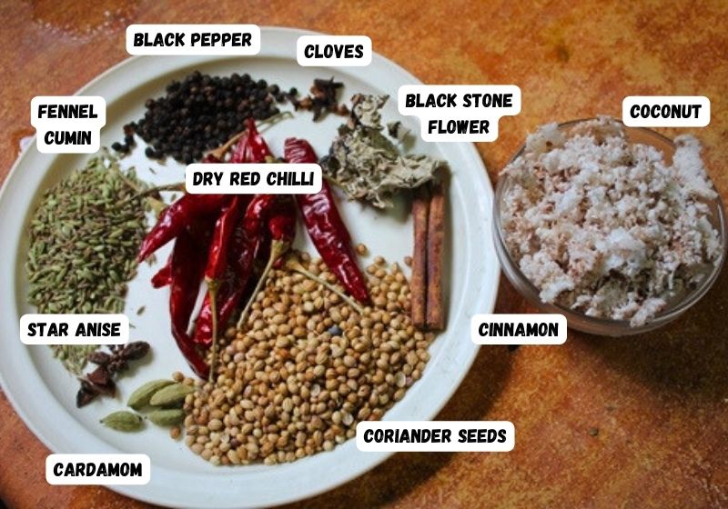 Chicken masala powder ingredients outlet