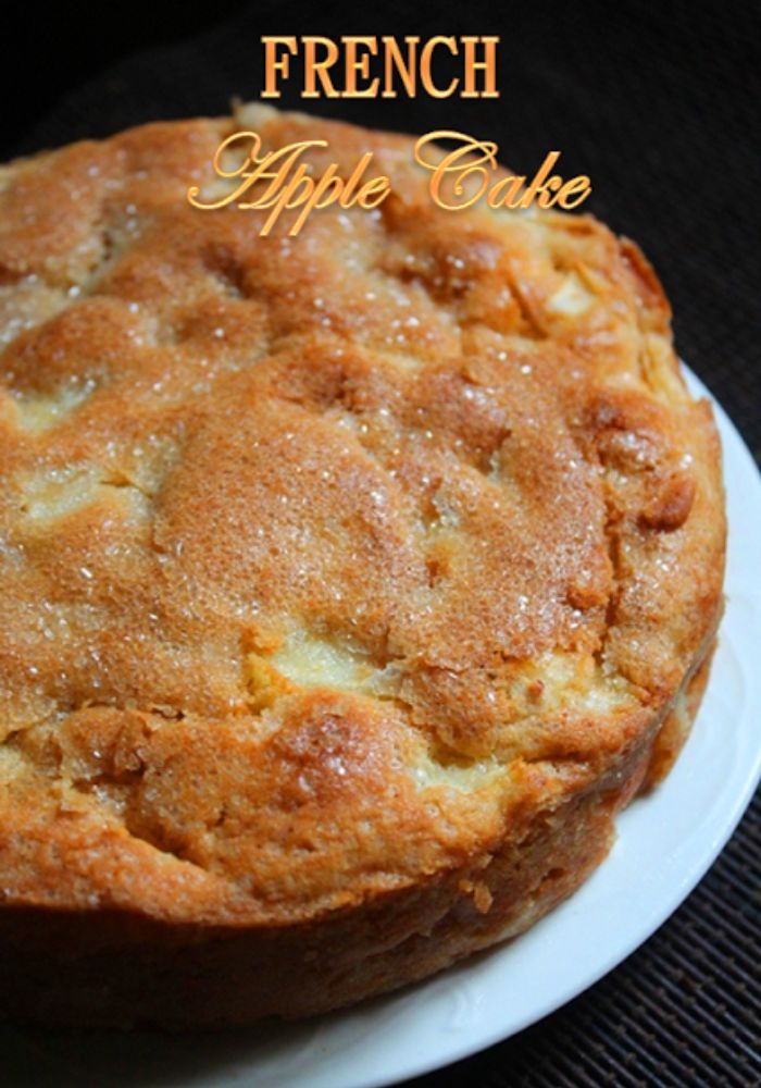 french apple cake 