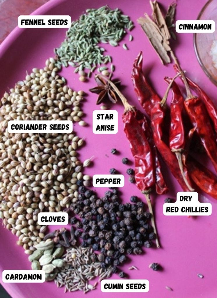 ingredients for chettinad masala