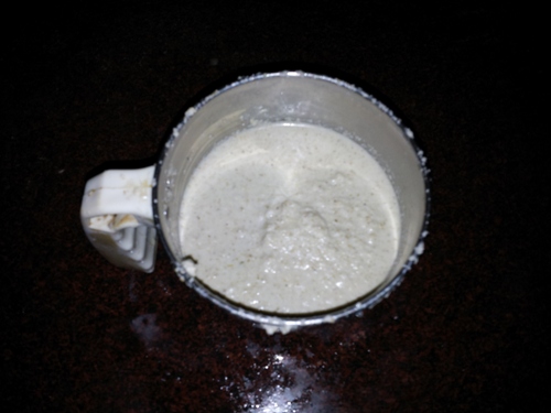ground coconut paste for mutton kulambu