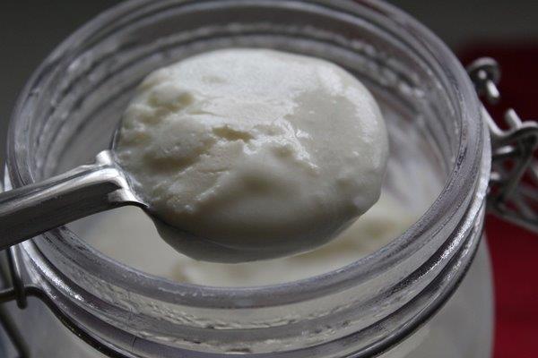 milk powder yogurt texture shown
