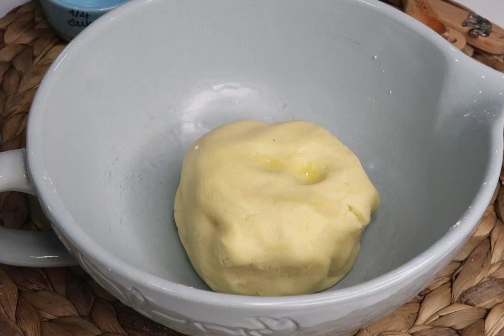 mix to a soft dough