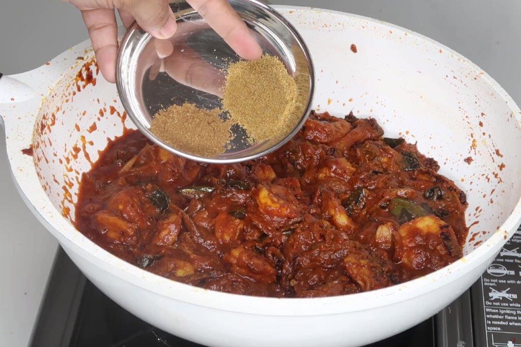 Prawn Thokku   Prawn Thokku Recipe   Eral Thokku Recipe - 61