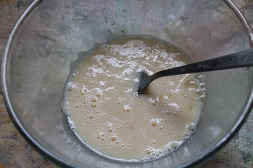 mix dry ingredients