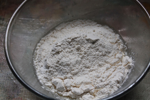 add in flour