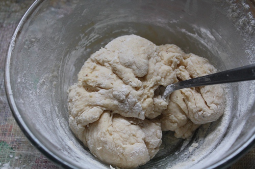 mix to make dough