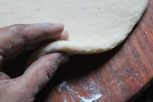 thickness of dough