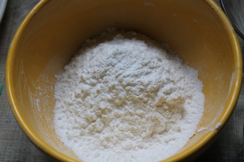 take confectioner sugar