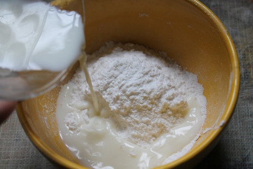 add milk