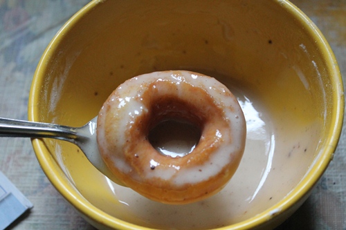 dip in glaze