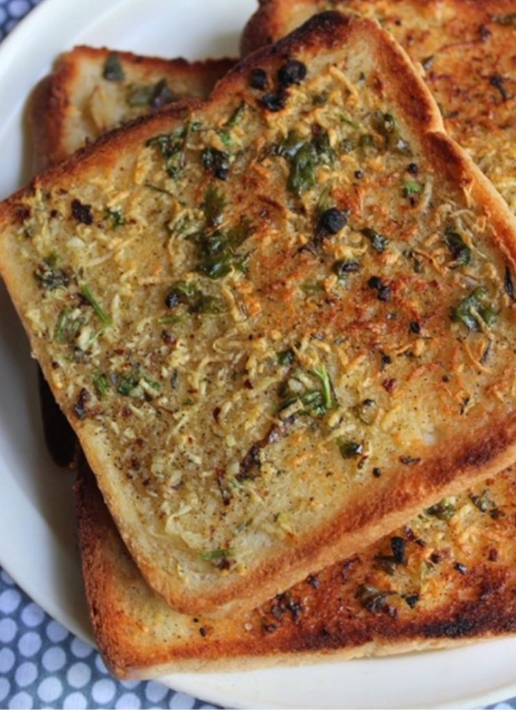 crispy garlic toast 