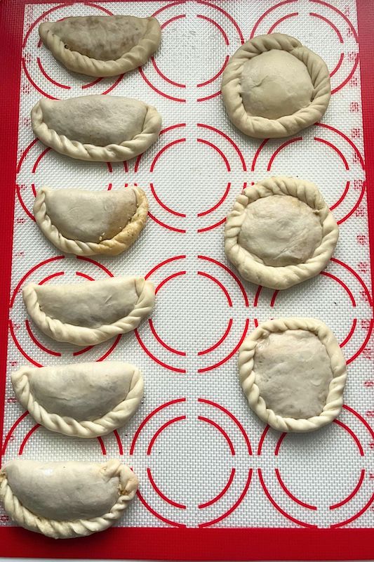 Suryakala Chandrakala Sweet shaped and ready to fry