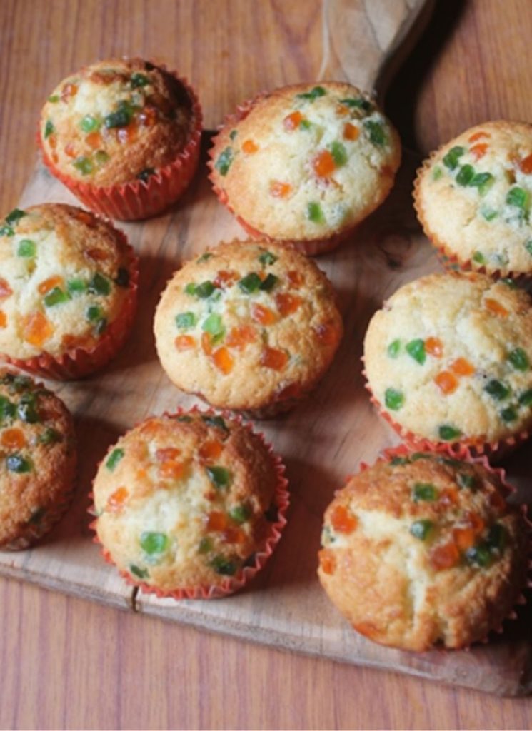 Tutti Frutti Muffins served