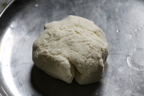 chenna kneaded well