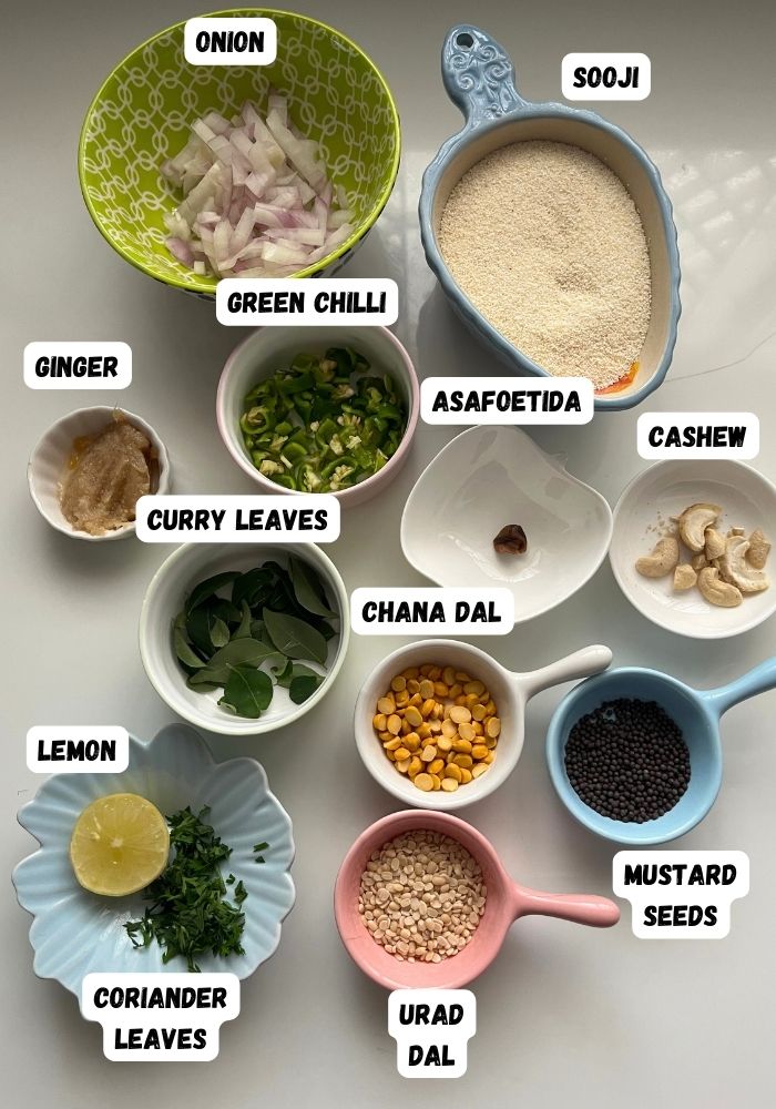 upma ingredients