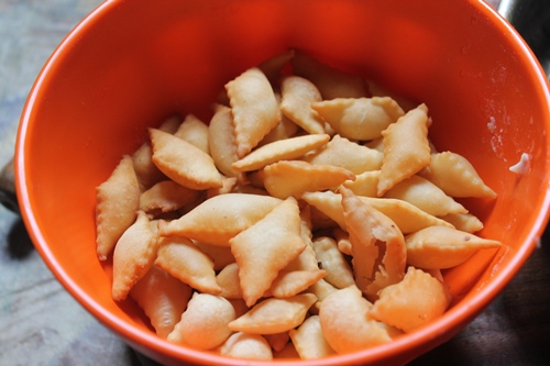 fried Sweet Diamond Cuts