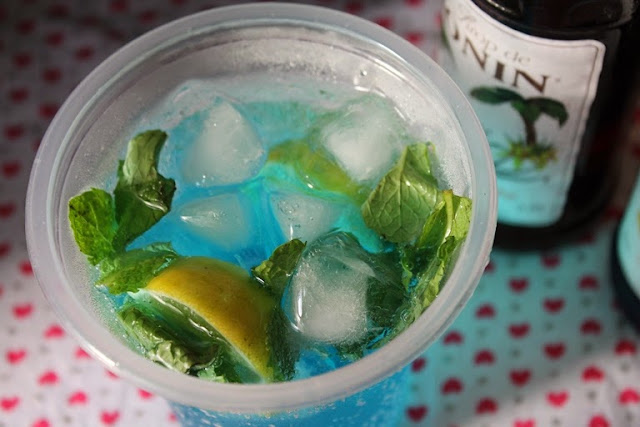 Blue Curacao Lemon Soda