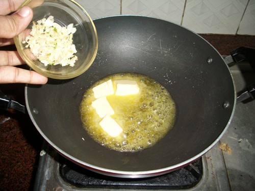 add ginger and garlic for making Chicken Tikka Masala Recipe