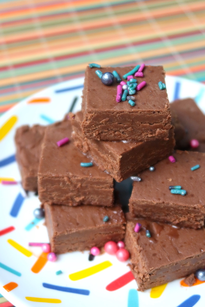 close look for homemade chocolates