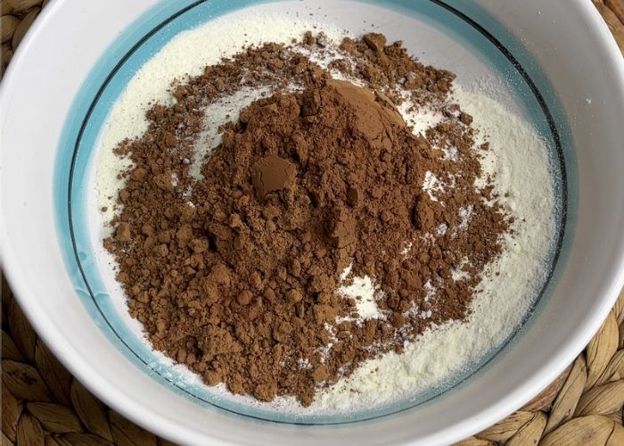 add cocoa powder
