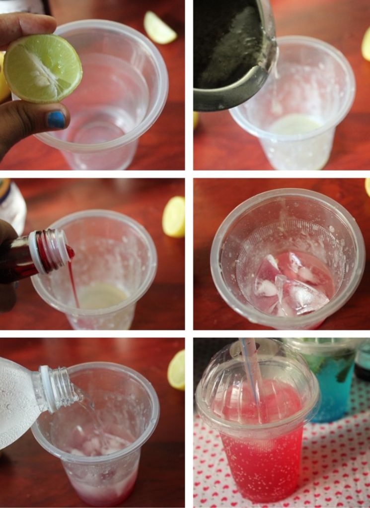 how to make Pink Lemon Soda