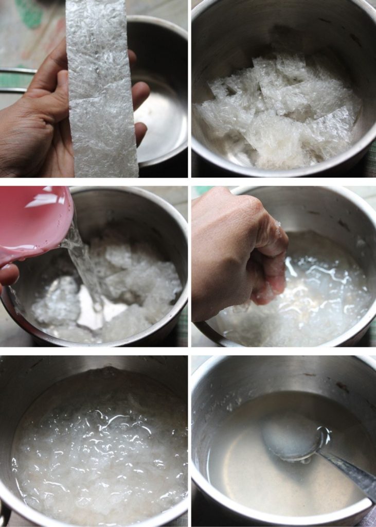 how to use agar agar strips