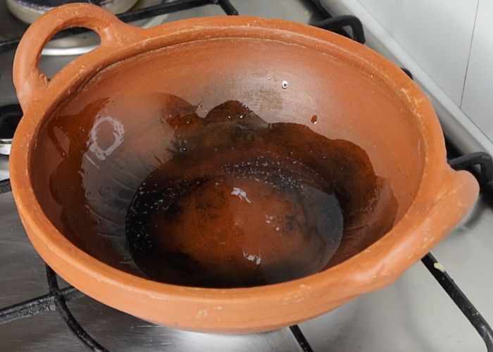 heat coconut oil