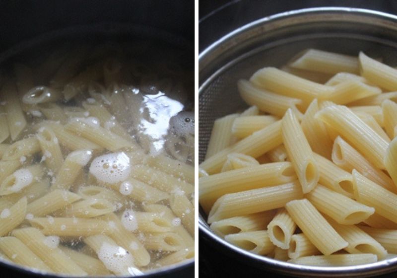 cook penne as per package directions