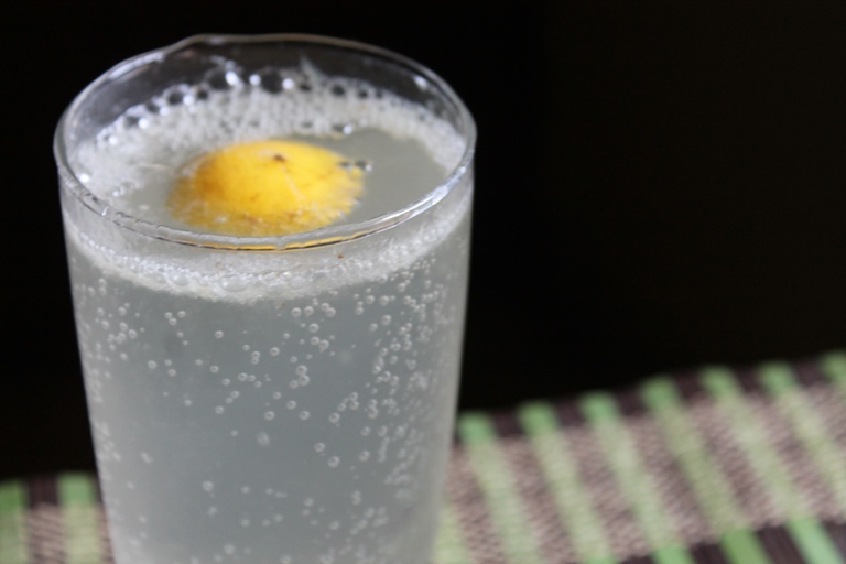 Lemon Soda served cold 