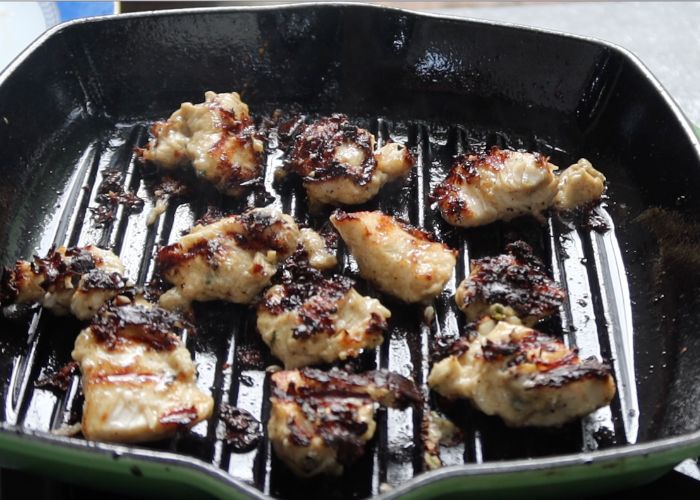 cooked chicken