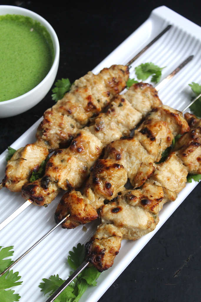 Murgh Malai Kebab close