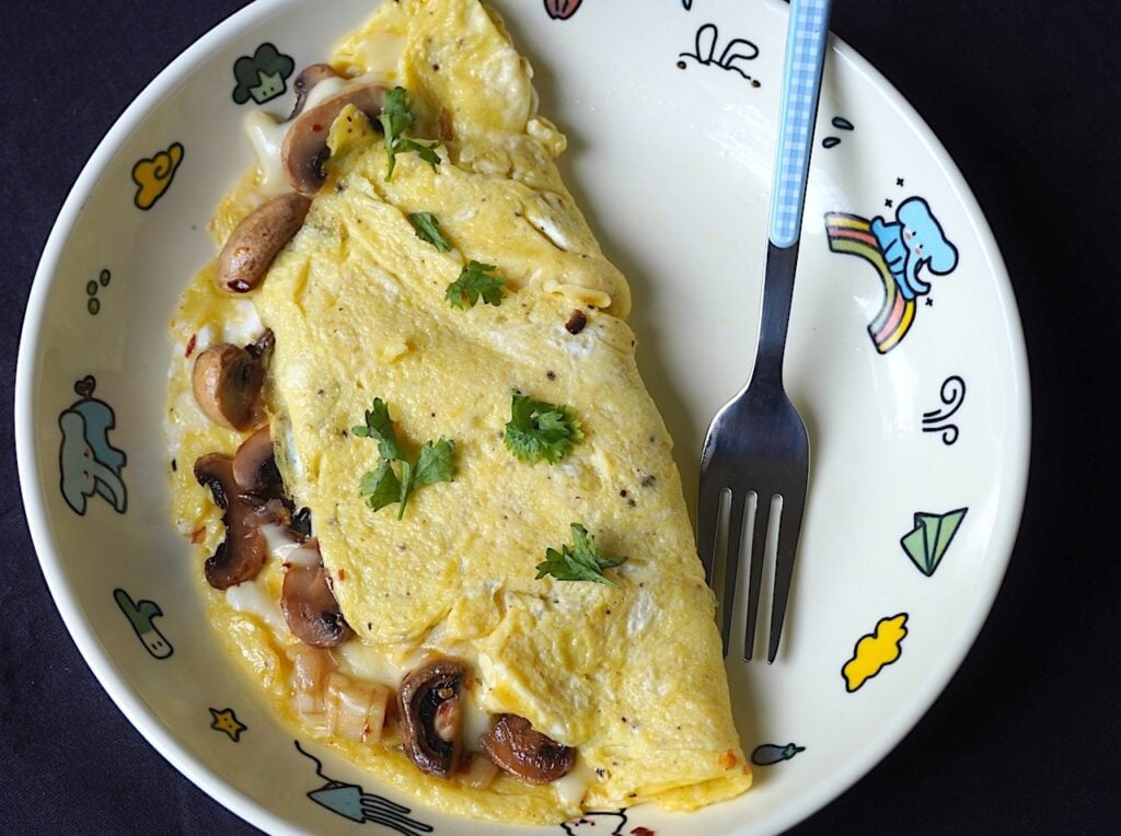 Mushroom Omelette | Mushroom Omelette Recipe Mushroom Omelette | Mushroom Omelette Recipe