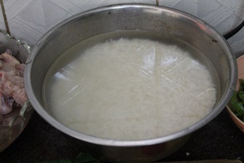 soak basmati rice in water for 30 minutes