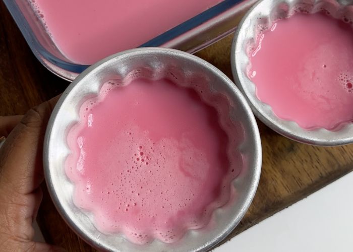 rose pudding set