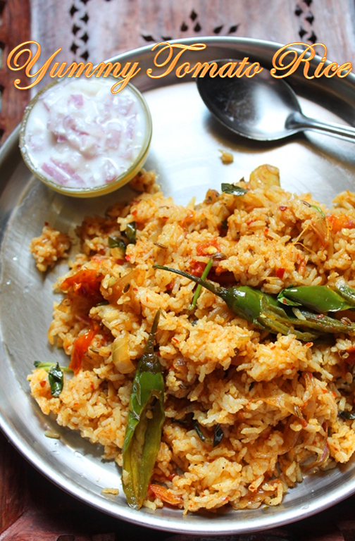 close shot of tomato rice