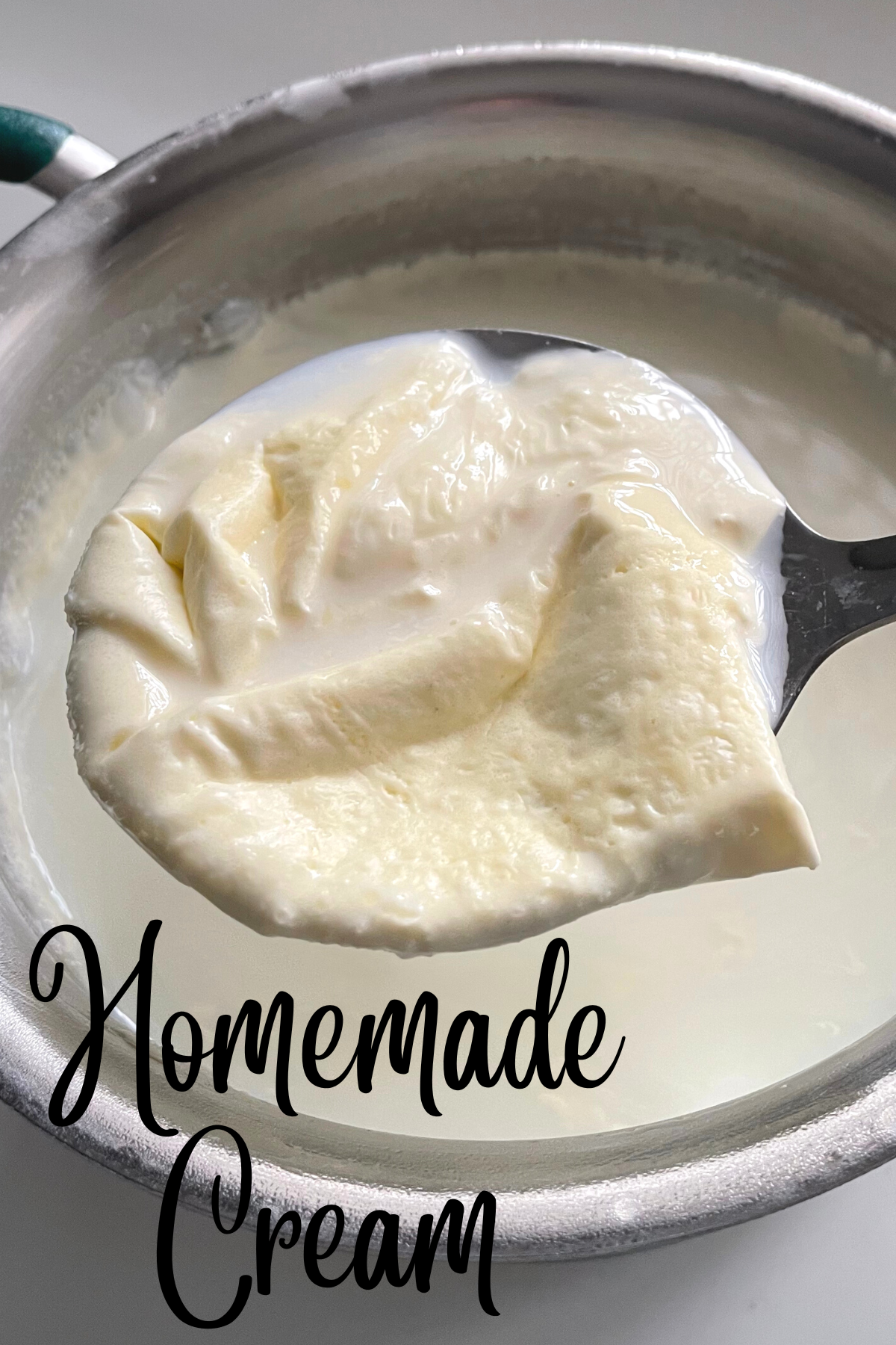 Homemade Cream Recipe Fresh Cream Recipe image