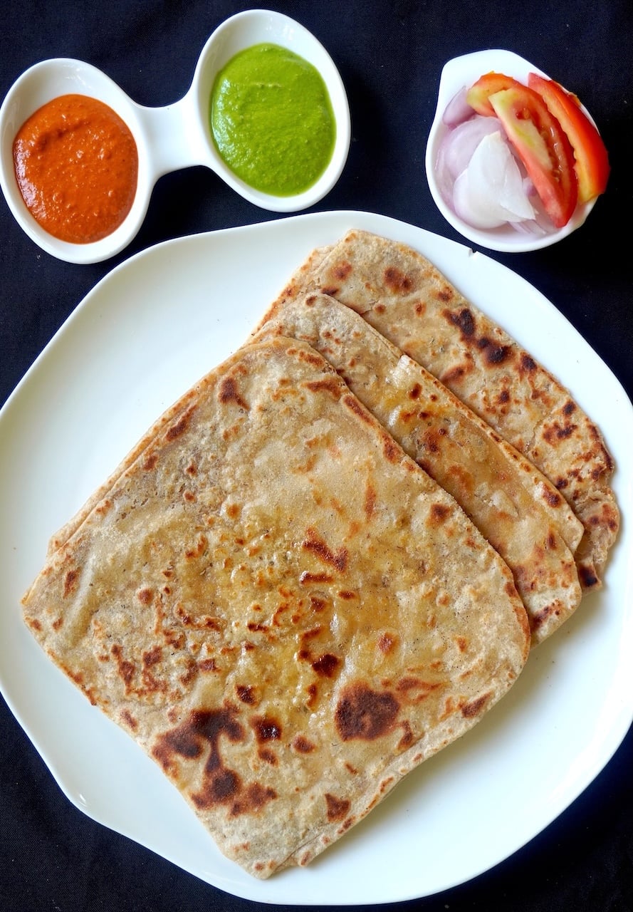 Ajwain Paratha Recipe | Carom Seed Flatbread Recipe Ajwain Paratha Recipe | Carom Seed Flatbread Recipe