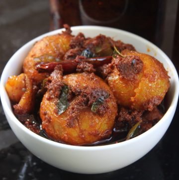 Raw Mango Thokku Recipe   Mangai Thokku Recipe - 56