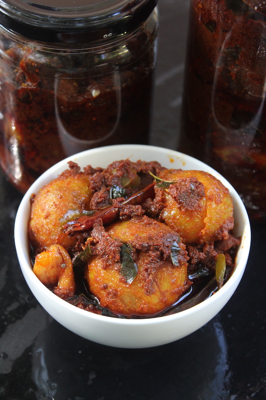 Andhra Amla Pickle | Usirikaya Pachadi served in bowl
