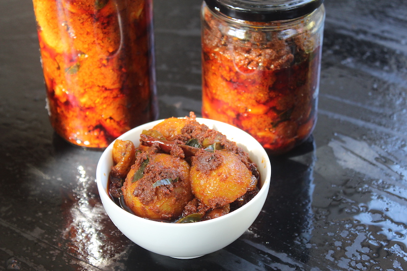 Andhra Amla Pickle | Usirikaya Pachadi served in bowl