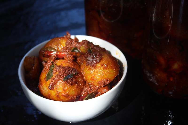 store Andhra Amla Pickle | Usirikaya Pachadi in a jar