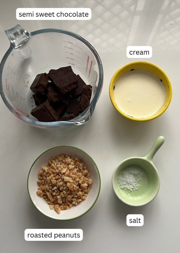 chocolate topping ingredients