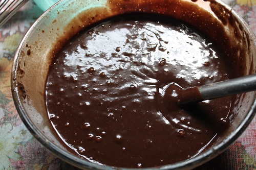 mix to smooth batter