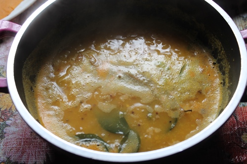 bring dal to full boil